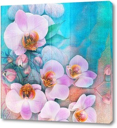   Картина Орхидеи на берегу