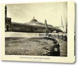   Картина Вид Кремлевской стены из здания Судебных установлений,1884 год 