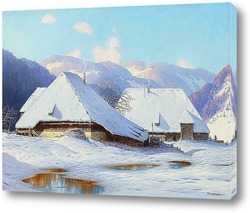   Картина Зима в Шварцвальде.