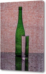   Картина Зелёная бутылка