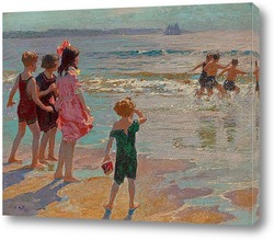    Дети на берегу