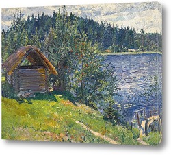    У озера, 1935