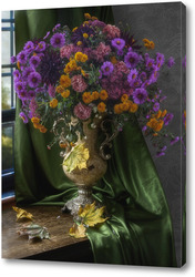   Картина Натюрморт с букетом цветов