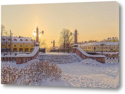  Зимний Выборг. Храм Нептуна в парке Монрепо.