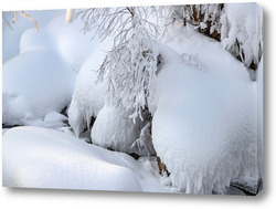   Картина Зимний пейзаж на Горном Алтае