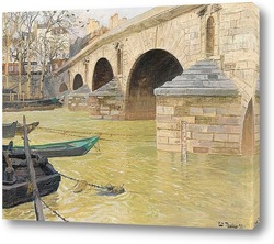   Картина Мост Мари. Париж