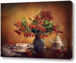   Картина Чай с калиной