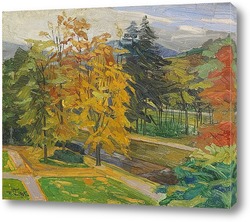   Картина Лихтенталь алея в Баден-Баден