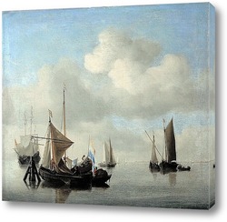  Картина Корабли в штиль