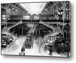    Центральный вход Парижской выставки,1900г.