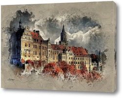   Картина Замки, Sigmaringen Castle, Germany