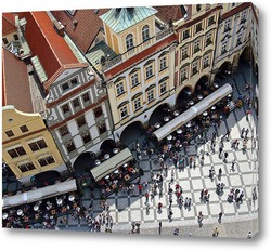   Картина Жизнь чешского городка
