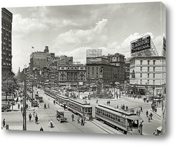   Картина Вудворд-авеню, 1917