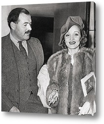    Эрнест Хеменгуэй и Марлен Дитрих,1938г.