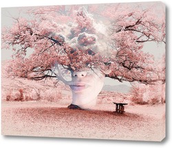   Картина Цветущее дерево