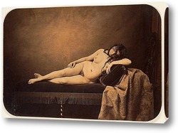   Картина Обнаженная женщина, на диване