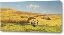   Картина Сбор урожая на Украине