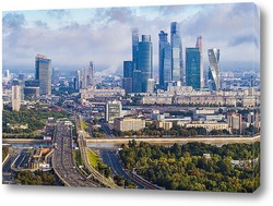   Картина Московский международный деловой центр «Москва-Сити»