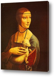  Картина Дама с горностаем