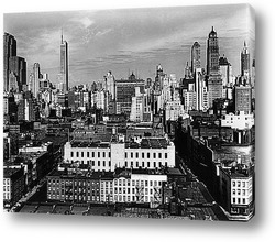  Вид сверху на Уолл Стритт,1890г. 