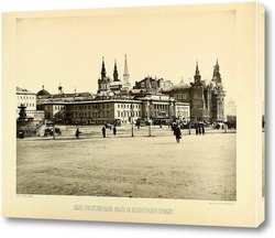   Картина Здание присутственных мест, Воскресенская площадь,1888 год