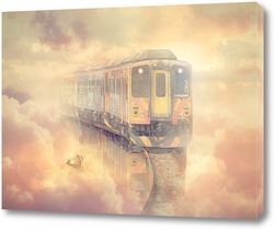   Картина Ретро поезд