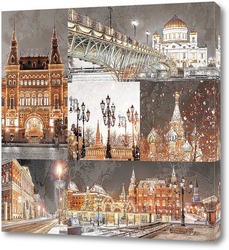    Зима в Москве