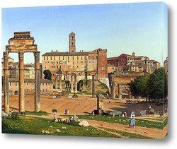   Картина Вид на Форуме в Риме