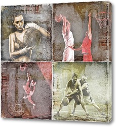   Картина Баскетбольные игроки
