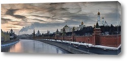   Картина Зимняя Москва