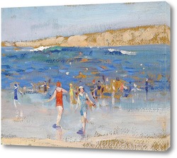   Картина Пляж в Санта-Монике
