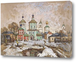  Русский монастырь зимой