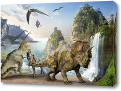   Картина Драконы и динозавры 36637
