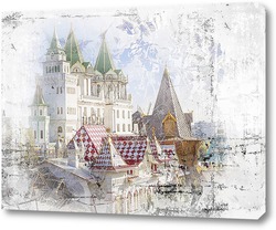  Картина Измайловский Кремль