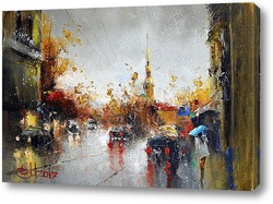   Картина Питерский дождь