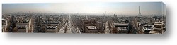  Вид всемирной Парижской выставки со стороны Сены