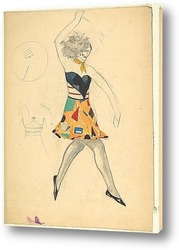   Картина Танцовщица в костюме