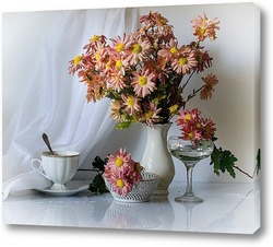  Разноцветье хризантем