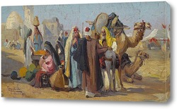   Картина Арабский рынок 