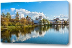   Картина Вид на Новодевичий монастырь