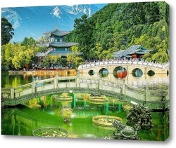   Картина Китайский сад