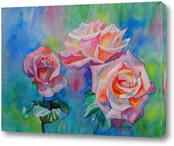   Картина Акварельные розы