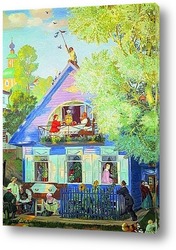   Картина Голубой домик