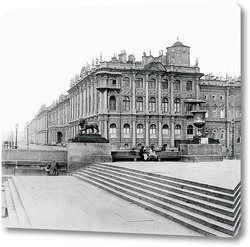   Картина Дворцовая пристань и Зимний дворец 1860  –  1873