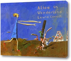   Картина Алиса в стране чудес 1