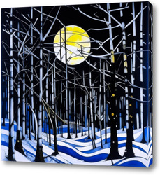   Картина Зимний лес арт 28