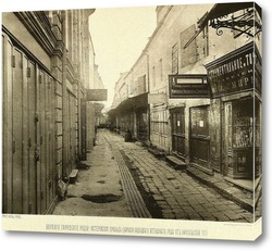   Картина Никольская улица,1886 год