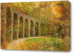   Картина  Каменная арка в парке