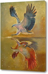   Картина Орел на охоте