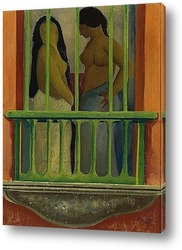    Женщины на балконе